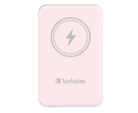 Verbatim Charge 'n' Go Magnetic Wireless Power Bank 5000mAh różowy - 1236527 - zdjęcie 2